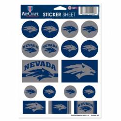 University of Nevada-Reno Wolfpack - 5x7 Sticker Sheet