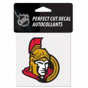 Ottawa Senators - 4x4 Die Cut Decal