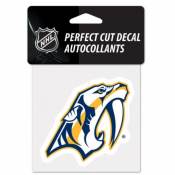 Nashville Predators - 4x4 Die Cut Decal