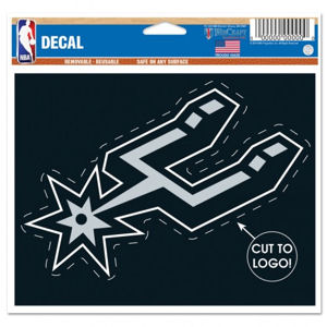San Antonio Spurs Logo - 4.5x5.75 Die Cut Ultra Decal at Sticker