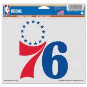 Philadelphia 76ers - 5x6 Ultra Decal