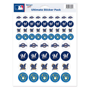 Milwaukee Brewers Sticker Sheet – Urban Milwaukee: The Store