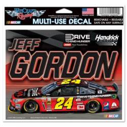 Jeff Gordon #24 Hendrick Motorsports Racecar - 5x6 Ultra Decal