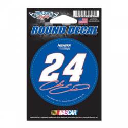 Chase Elliott #24 - 3x3 Round Vinyl Sticker