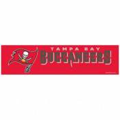 Tampa Bay Buccaneers Logo - 3x12 Bumper Sticker Strip