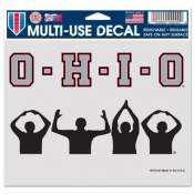 Ohio State University Buckeyes Silhouette - 5x6 Ultra Decal