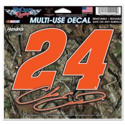 Chase Elliott Camo #24 - 4.5x5.75 Die Cut Ultra Decal