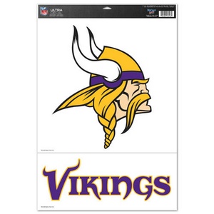 Licensed NFL Shop Multi-use Decals - Minnesota Vikings