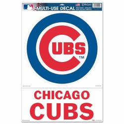 Chicago Cubs - 11x17 Ultra Decal Set