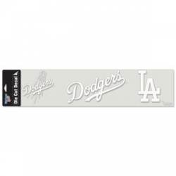 Los Angeles Dodgers - LA Dodgers logo in Black & Blue Die-cut