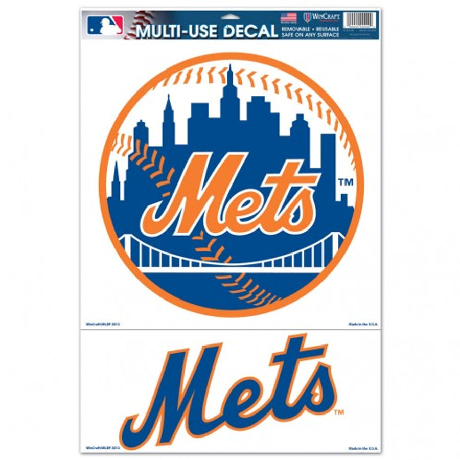 New York Mets - 11x17 Ultra Decal Set at Sticker Shoppe
