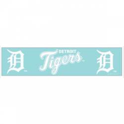 Detroit Tigers - 4x17 White Die Cut Decal