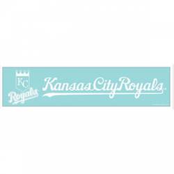 Kansas City Royals - 4x17 Die Cut Decal