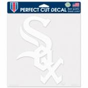 Chicago White Sox - 8x8 White Die Cut Decal