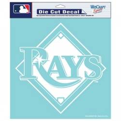 Tampa Bay Rays 4 x 4 TB Logo Perfect Cut Decal – Heads and Tails