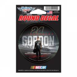 Jeff Gordon #24 Retirement - 3x3 Round Vinyl Sticker