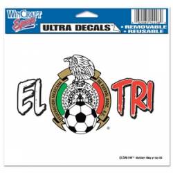 Mexican National Soccer El Tri - 5x6 Ultra Decal