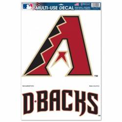 Arizona Diamondbacks - 11x17 Ultra Decal Set