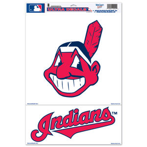 Cleveland Indians - 11x17 Ultra Decal Set at Sticker Shoppe