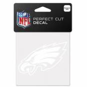 Philadelphia Eagles White Logo - 4x4 Die Cut Decal