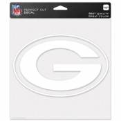 Green Bay Packers - 8x8 White Die Cut Decal