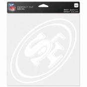 San Francisco 49ers Retro Logo - 4x4 Die Cut Decal at Sticker Shoppe