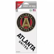 Atlanta United FC - Set of Two 4x4 Die Cut Decals