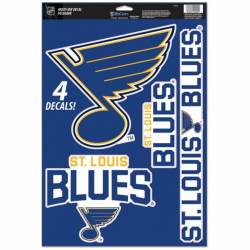 St. Louis Blues - Set of 4 Ultra Decals