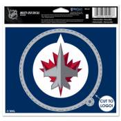 Winnipeg Jets Logo - 4.5x5.75 Die Cut Ultra Decal