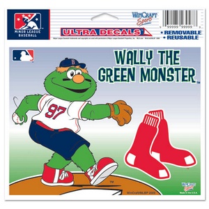 Boston Red Sox Wally the Green Monster Mascot Baseball, baseball