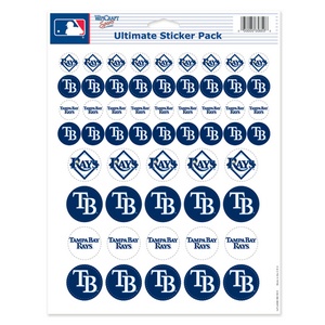 Tampa Bay Rays Stickers 1 Sheet