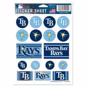 Tampa Bay Rays - 5x7 Sticker Sheet