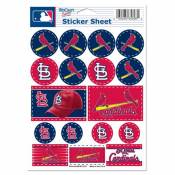 St. Louis Cardinals - 5x7 Sticker Sheet