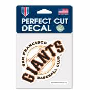 San Francisco Giants Alternate - 4x4 Die Cut Decal