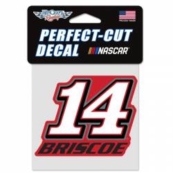 Chase Briscoe #14 Red - 4x4 Die Cut Decal