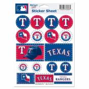 Texas Rangers - 5x7 Sticker Sheet