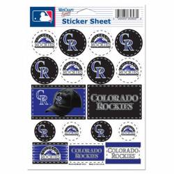 Colorado Rockies - 5x7 Sticker Sheet