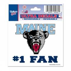University Of Maine Black Bears #1 Fan - 3x4 Ultra Decal