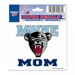 University Of Maine Black Bears Mom - 3x4 Ultra Decal