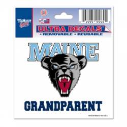 University Of Maine Black Bears Grandparent - 3x4 Ultra Decal