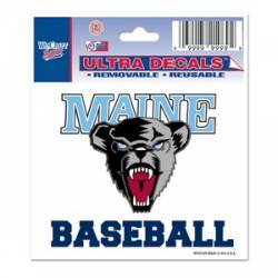 University Of Maine Black Bears Baseball - 3x4 Ultra Decal