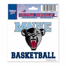 University Of Maine Black Bears Basketball - 3x4 Ultra Decal