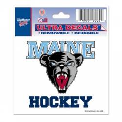 University Of Maine Black Bears Hockey - 3x4 Ultra Decal