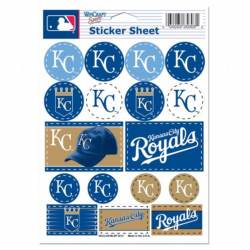 Kansas City Royals - 5x7 Sticker Sheet