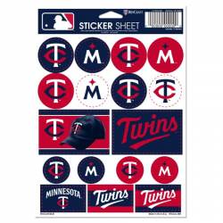 Minnesota Twins - 5x7 Sticker Sheet