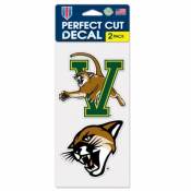 University Of Vermont Catamounts - Set of Two 4x4 Die Cut Decals