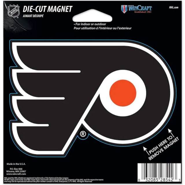 Philadelphia Flyers Mascot Gritty - 4x4 Die Cut Decal