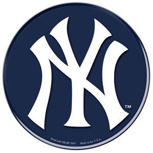 New York Yankees - Domed Decal at Sticker Shoppe