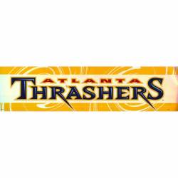 Atlanta Thrashers - 3x12 Bumper Sticker Strip