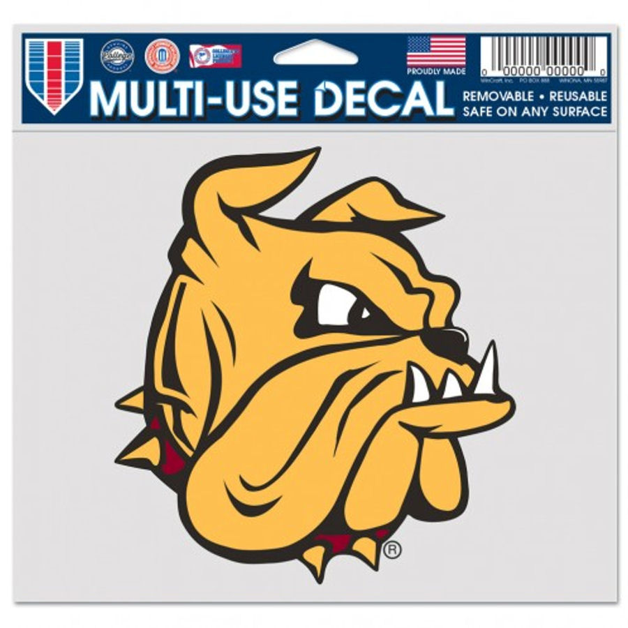 University Of Minnesota-Duluth Bulldogs Logo - 5x6 Ultra Decal at ...